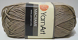Нитки пряжа для в'язання MACRAME Макраме № 156 - бежевий