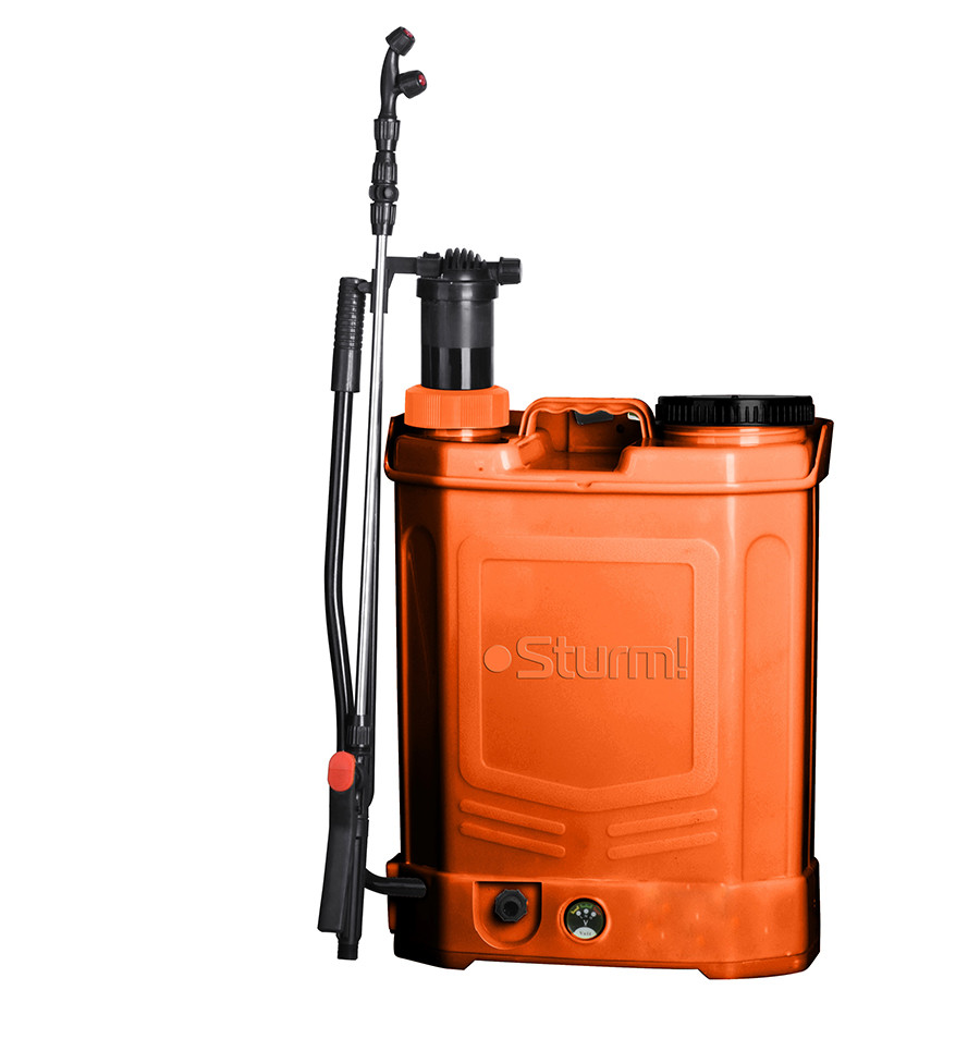 Опрыскиватель Аккумуляторный с Ручной Подкачкой Sturm GS8216BM 16 Л — в ...
