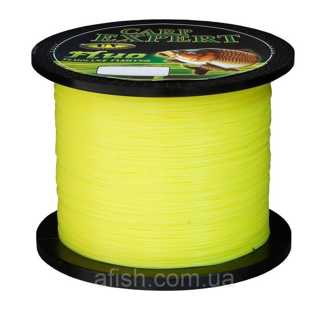 Волосінь 1000 м 0.30 mm 12.5kg Yellow салатовий CARP флуоресцентна
