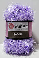 Нитки пряжа для вязания травка SAMBA YarnArt Самба Ярнарт № 54 - сирень