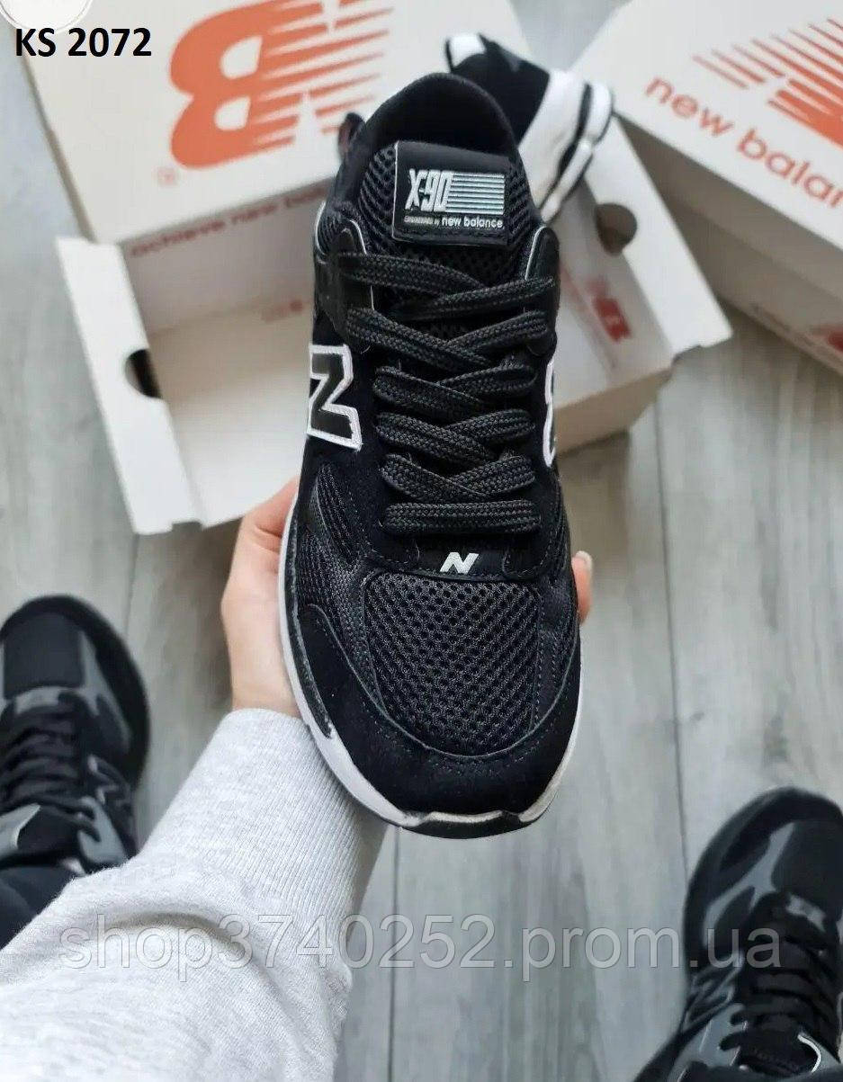 Чоловічі кросівки New Balance X90 Чорні. Спортивні кросівки 40-41 Нью Беланс Black - фото 3 - id-p1875064599