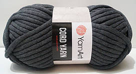 Нитки пряжа для в'язання трикотажна CORD YARN YarnArt Корд Ярд № 758 - мокрий асфальт