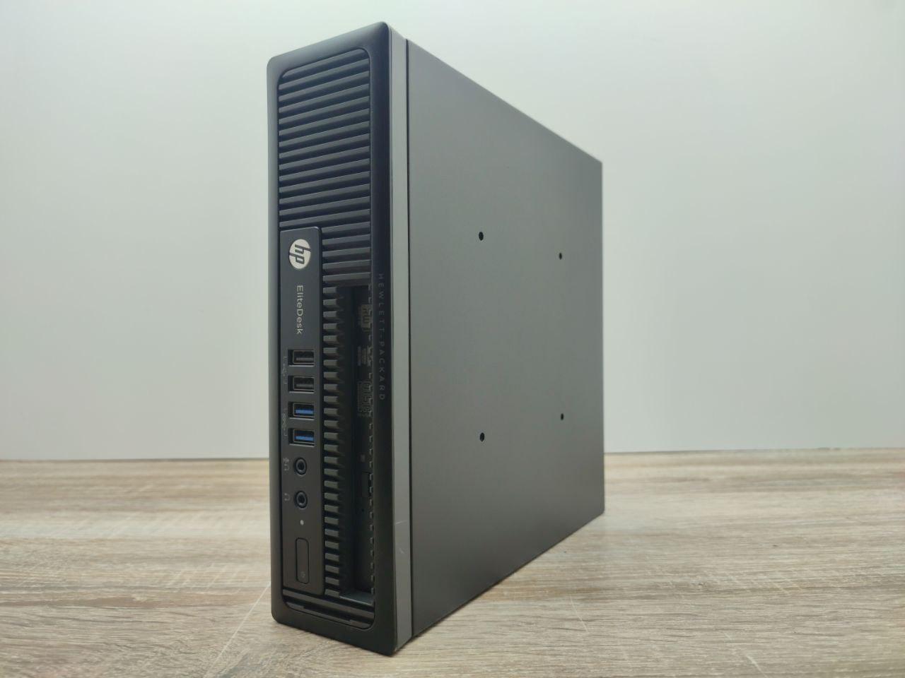 Неттоп g4 USDT HP EliteDesk 800 G1/i3-4150 2(4)x3.5GHz/ Q87/RAM 8 GB/SSD 120 GB/ VGA/ 2*DP/ зовніш.БЖ б/в