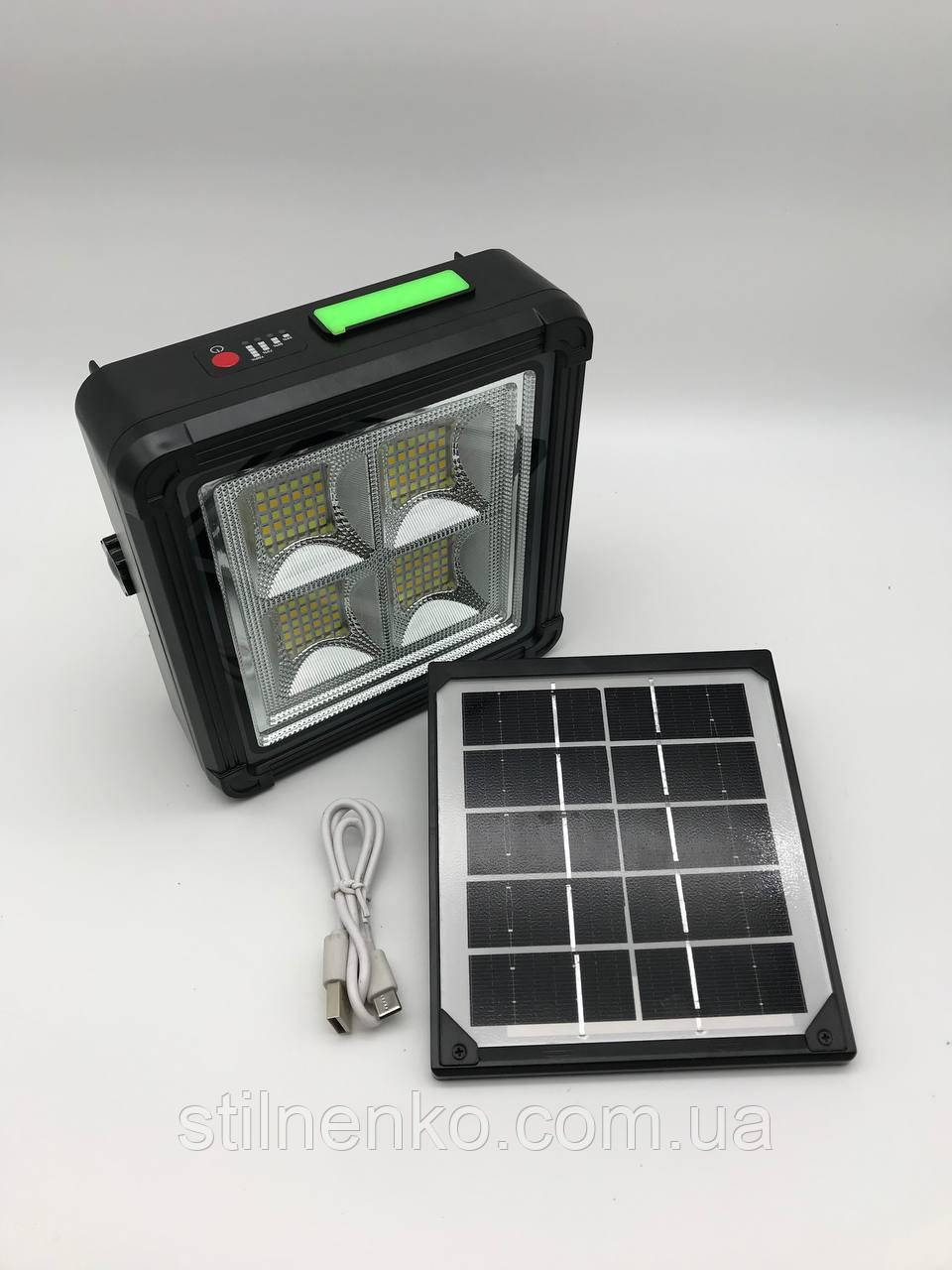 Лампа Solar lighting system GD-2206A (6000 MAH/ DC 5V 0.5A) (A-2806) - фото 1 - id-p1875086969