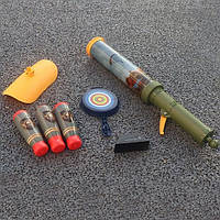 Дитяча іграшка міномет зі звуковими ефектами та снарядами дитяча зброя подарунок для хлопчиків
