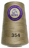 Нитки Армированные KIWI 20/2 (3000 ярд) цвет № 354