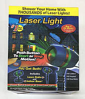 Лазерный проектор STAR SHOWER MOTION (красный+зеленый) DL4