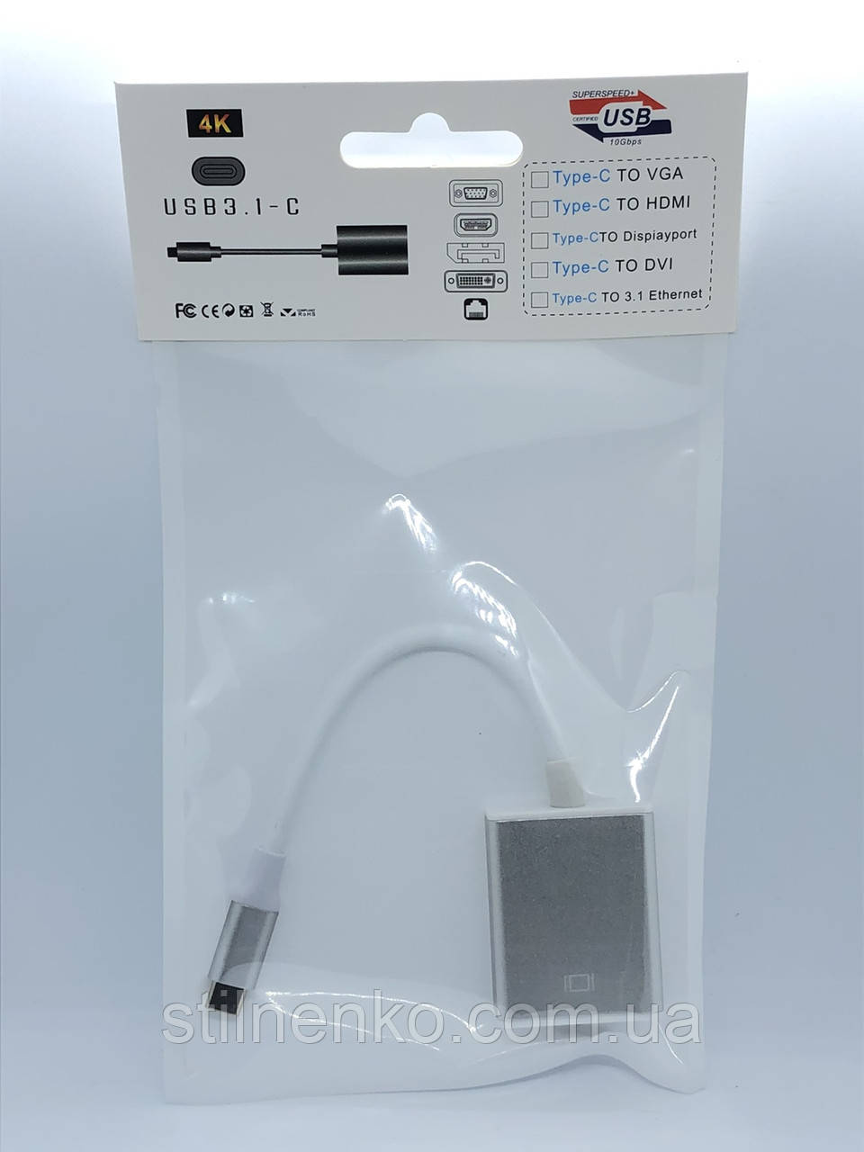 Конвертер TYPE-C на HDMI - фото 1 - id-p1875080400