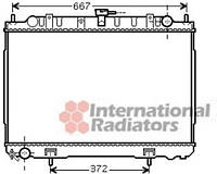 Радиатор охлаждения X-TRAIL 22DCi MT AC 01- (Van Wezel) 13002241 UA53