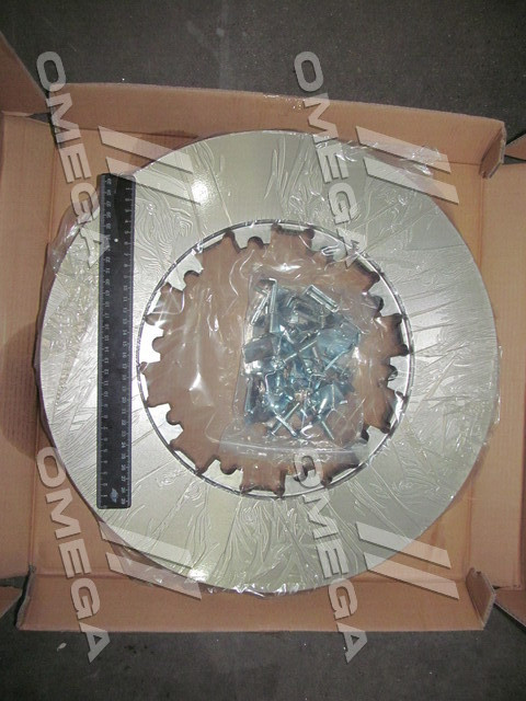 Диск гальмівний STANDARD (під клини) DAF CF65/75/85,XF95 (з монтажним к-том) (RIDER) ST 05-DA932 UA53, фото 1