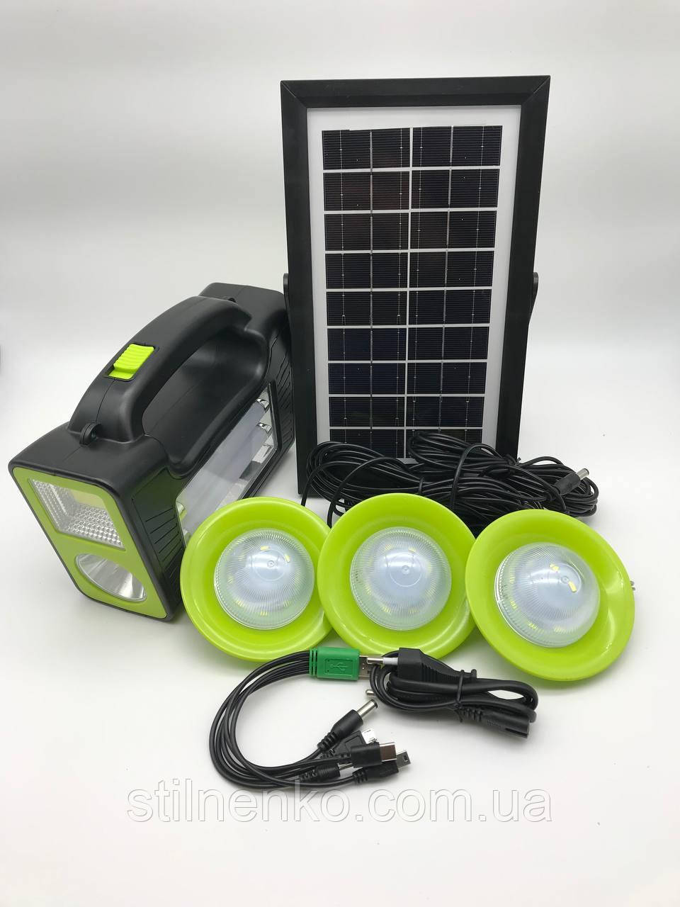 Лампа Solar lighting system GD-8119 (6V 4 AH LEAD-ACID) (A-2689) - фото 1 - id-p1875085562