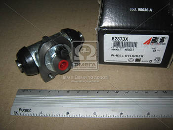 Циліндр гальм. роб. NISSAN/RENAULT KUBISTAR/KANGOO (вир-во ABS) 62873X UA53