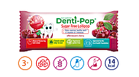 Полезный леденец Denti pop без сахара 1шт. (вишня)