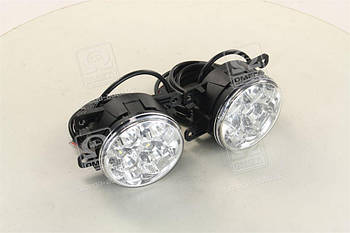 Фари DRL LED кпл. лев.+пра. 12/24V 2*3W (вир-во Magneti-Marelli) LAQ010 UA53