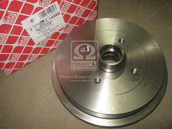 Барабан гальмівний AUDI/SEAT/VW задн. (вир-во FEBI) 14060 UA53