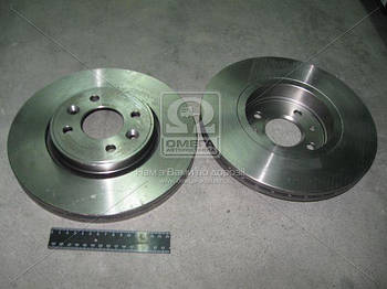 Диск гальмівний RENAULT Clio, Kangoo передн., Вент. (вир-во TRW) DF4110 UA53