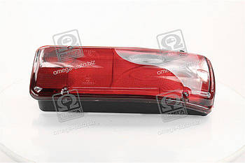 Ліхтар задній 5 секцій LH (з підсвічуванням номера) біла вставка MAN (TEMPEST) TP 02-57-011BL UA53