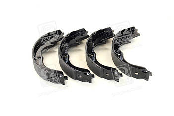 Колодка гальм. барабан. MITSUBISHI LANCER 2.0 EVO 08-,OUTLANDER II 2.2 3.0 07 задн. (вир-во Bosch) 0 986 487 7