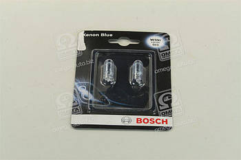 Лампа розжарювання W5W 12V 5W Xenon Blue (вир-во Bosch) 1 987 301 033 UA53