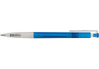 Ручка шариковая автомат. ECONOMIX NEPTUN 0,5мм. Корпус ассорти, пишет синим