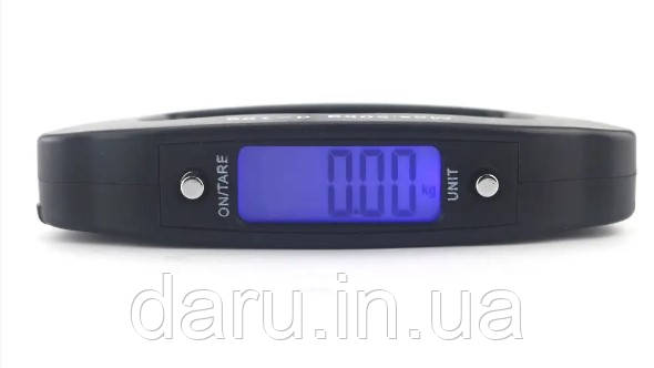 Ваги-кантер цифрові VKTECH A09 для багажу (±10g/50kg) з підсвічуванням