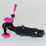 Самокат — біговел 5 в1 Best Scooter з батьківською ручкою та підніжками арт. 11210, фото 6