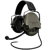 Активні навушники гарнітура MSA Sordin Supreme MIL CC-3 Slim Headband 74332-06-S | Green PVC, фото 2