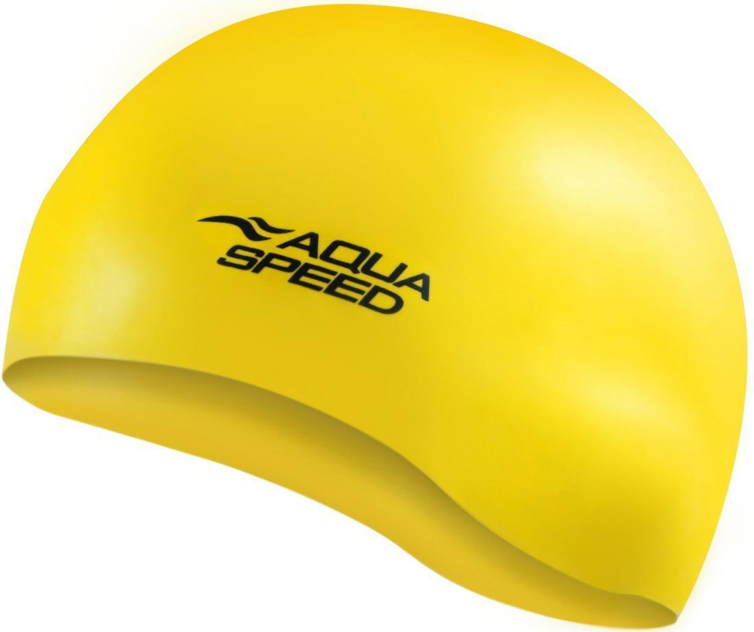 Шапка для плавання Aqua Speed MONO 6197 жовтий Уні OSFM