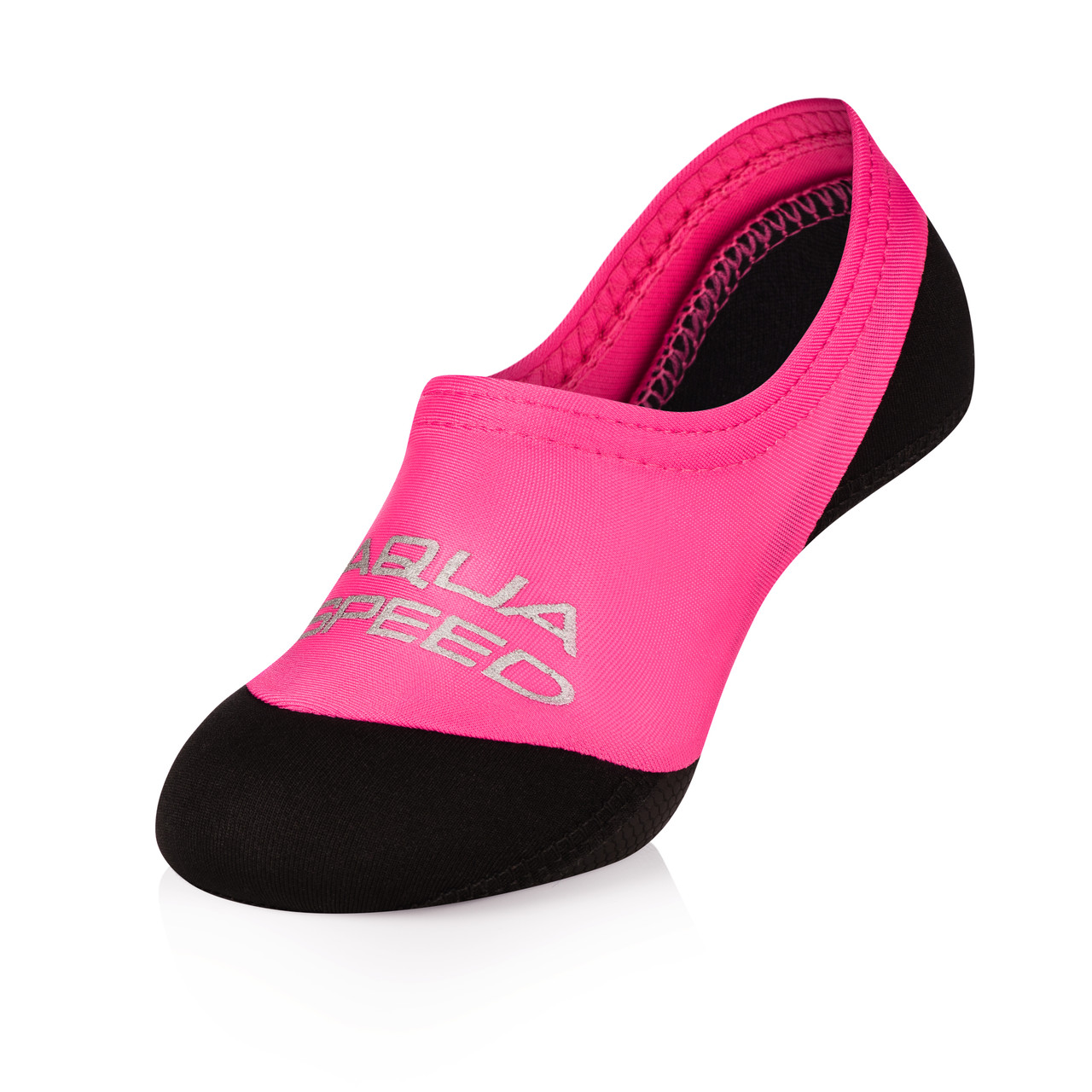 Шкарпетки для басейну Aqua Speed NEO SOCKS 6781 чорний, рожевий дит 30-31