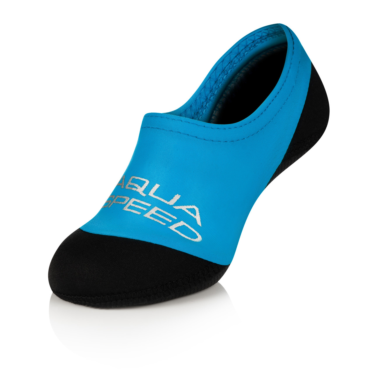 Шкарпетки для басейну Aqua Speed NEO SOCKS 6782 чорний, блакитний дит 32-33