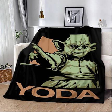 Плед 3D YODA 12280 135х160 см ID 4570436, фото 1