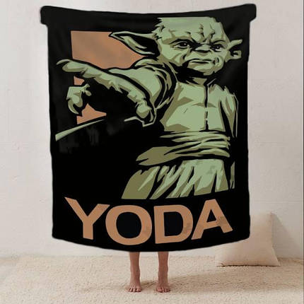 Плед 3D YODA 12280 135х160 см ID 4570436, фото 3