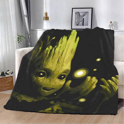 Плед 3D Грут Marvel 12286 135х160 см ID 4570442, фото 1