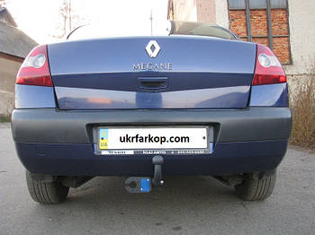 Фаркоп Renault Megane 2 Седан, (2003-2010), Фаркоп на Рено Меган 2