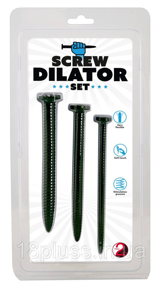 Набір стимуляторів уретри Screw Dilator Set