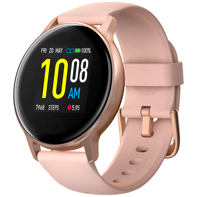 Уцінка* Смарт годинник UMIDIGI Uwatch 2S rose gold *, IP68, екран 1,3'' IPS, фото 1