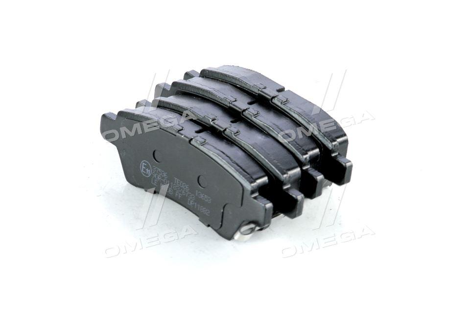 Колодка гальм. диск. NISSAN NAVARA/PATHFINDER задн. (вир-во ABS) 37536 UA53