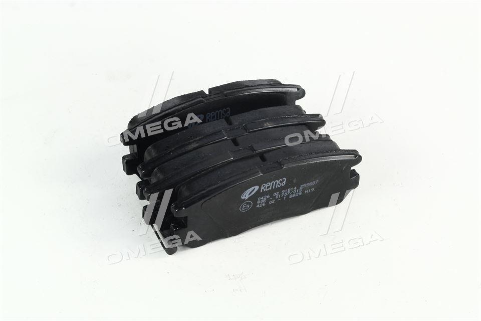 Колодка гальм. диск. GREAT WALL HOVER H3, OPEL FRONTERA задн. (вир-во REMSA) 0426.02 UA53