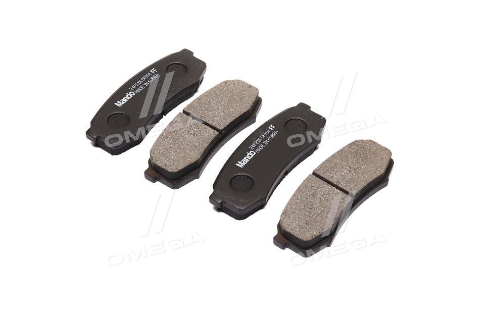Колодки гальм. TOYOTA 80,105, PRADO (вир-во Mando) MPT27 UA53
