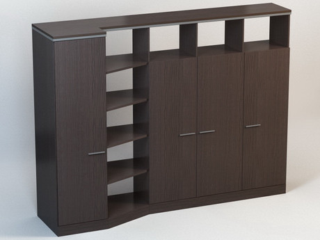 Шафа гардероб Ньюмен N5.81.25 чотиридверна корпус та фасад ДСП (MConcept-ТМ)