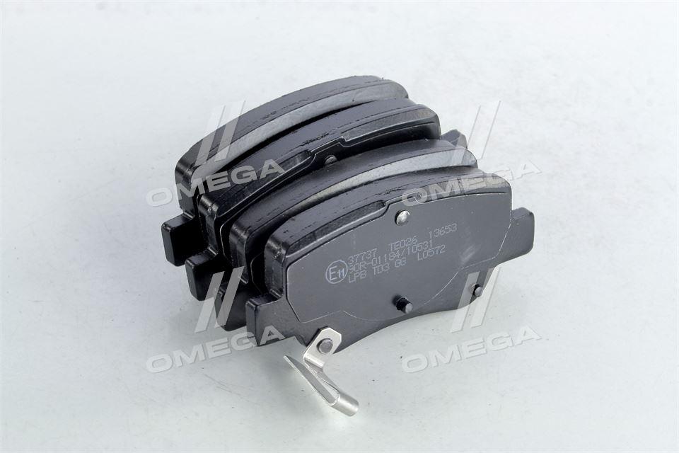 Колодка гальм. диск. TOYOTA AVENSIS/AVENSIS SW 1.6,1.8,2.0,2.0D-4D,2.2D-4D 09- задн. (вир-во ABS) 37737 UA53