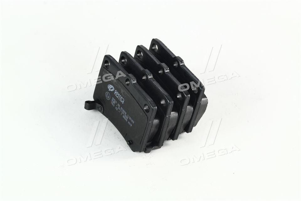 Колодка гальм. диск. MITSUBISHI PAJERO II (V2_W, V4_W) задн. (вир-во REMSA) 0750.02 UA53