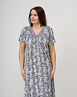 Сорочка для сну та дому батальна Nicoletta 70127