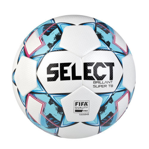 М’яч футбольний SELECT Brillant Super TB FIFA Quality Pro (051) біл/синій, 5