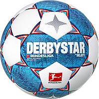 Мяч футбольный SELECT DERBYSTAR Bundesliga Brillant APS (163) біло/син/помар, 5