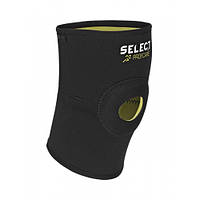 Наколенник с отверстием SELECT 6201 Open patella knee support (010) черный, XXL