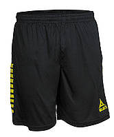 Шорты SELECT Spain player shorts (959) черный/желт, 8 лет