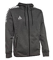 Спортивная куртка SELECT Monaco zip hoodie (002) серый, XXXL