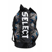 Сумка для футбольних м’ячів SELECT Football bag (010) чорний, 10-12 balls