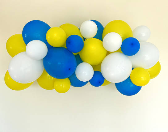 Хмарка з повітряних кульок Патріотична, фото 1